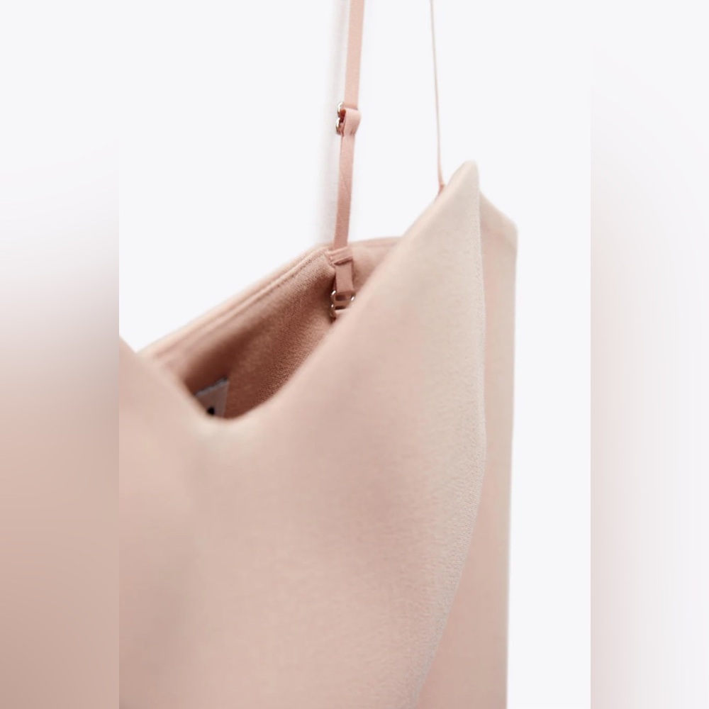 Zara removable strap sweetheart neck spaghetti strap top - Picture 4 of 6